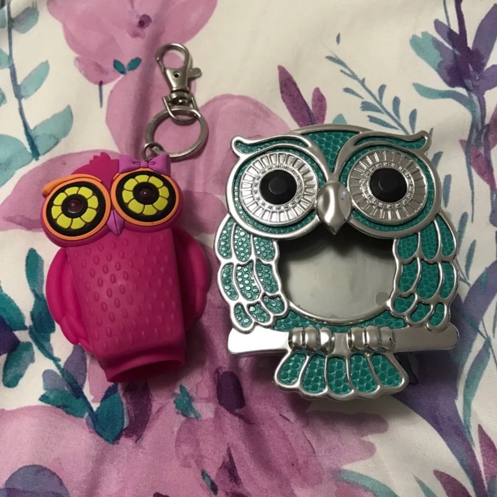 Bath and body works owl set